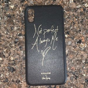 Coach x Selena Gomez iPhone 10 Case